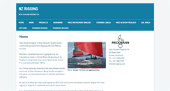 Desktop Screenshot of nzrigging.com